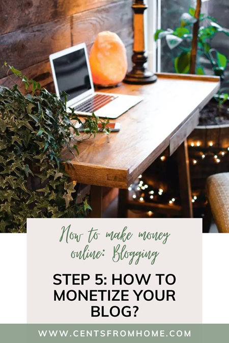 Step 5: How to monetize your blog?