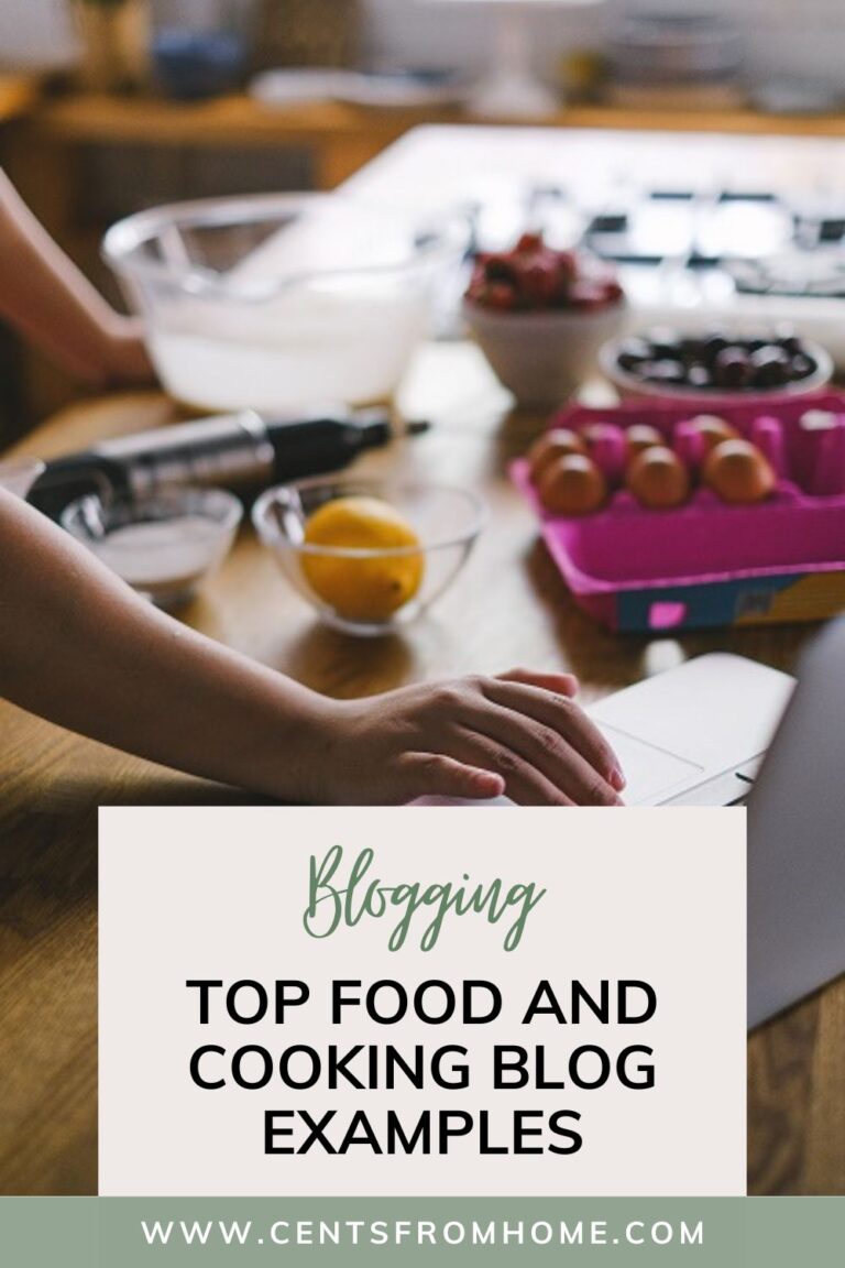 Top food and cooking blog examples