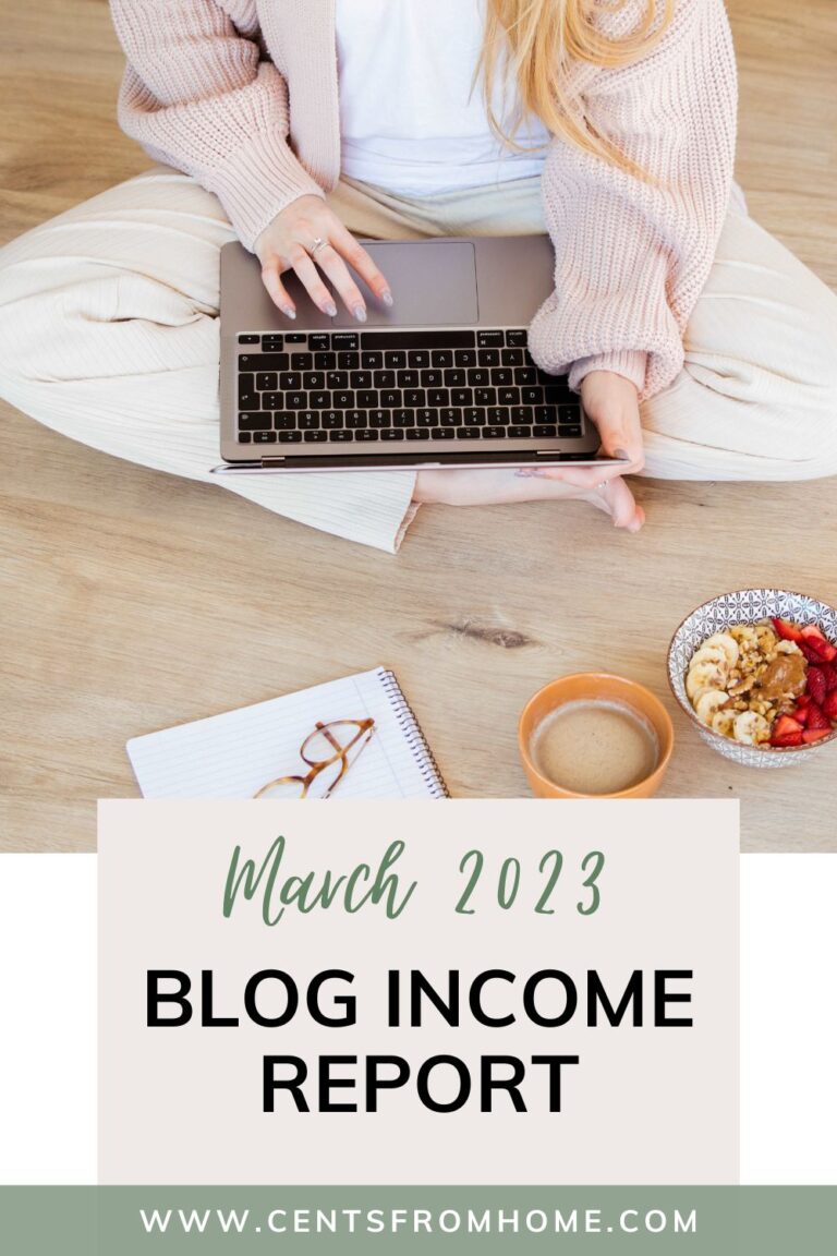March 2023 Blog Income Report