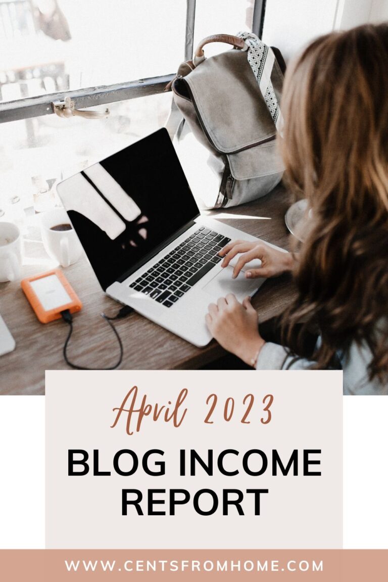 April 2023 Blog Income Report
