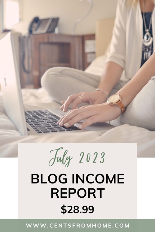 July 2023 Blog Income Report
